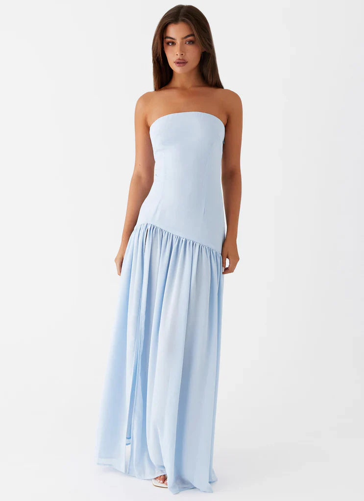 Marlowe & Co | Nyla Strapless Maxi Dress