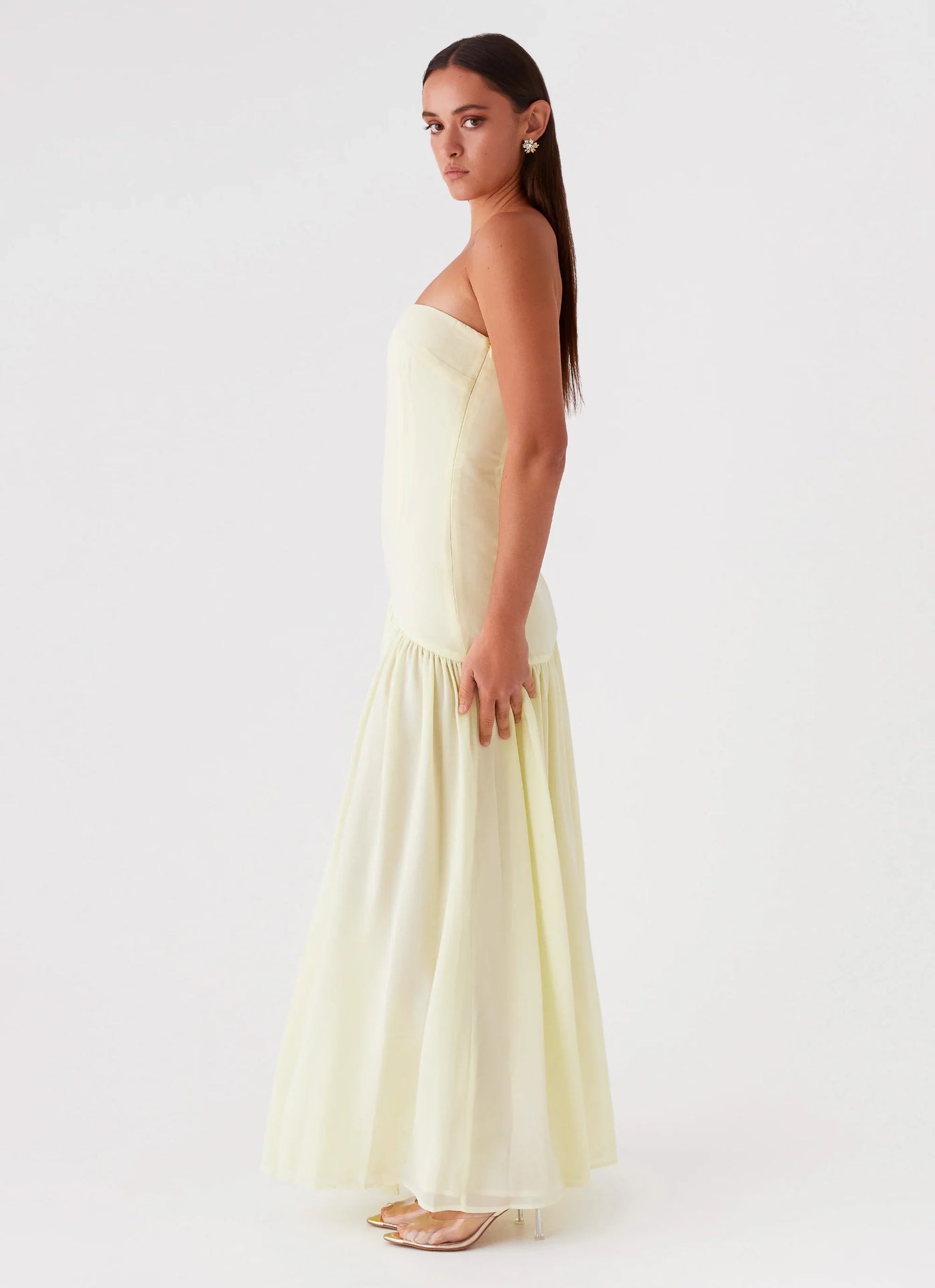 Marlowe & Co | Nyla Strapless Maxi Dress
