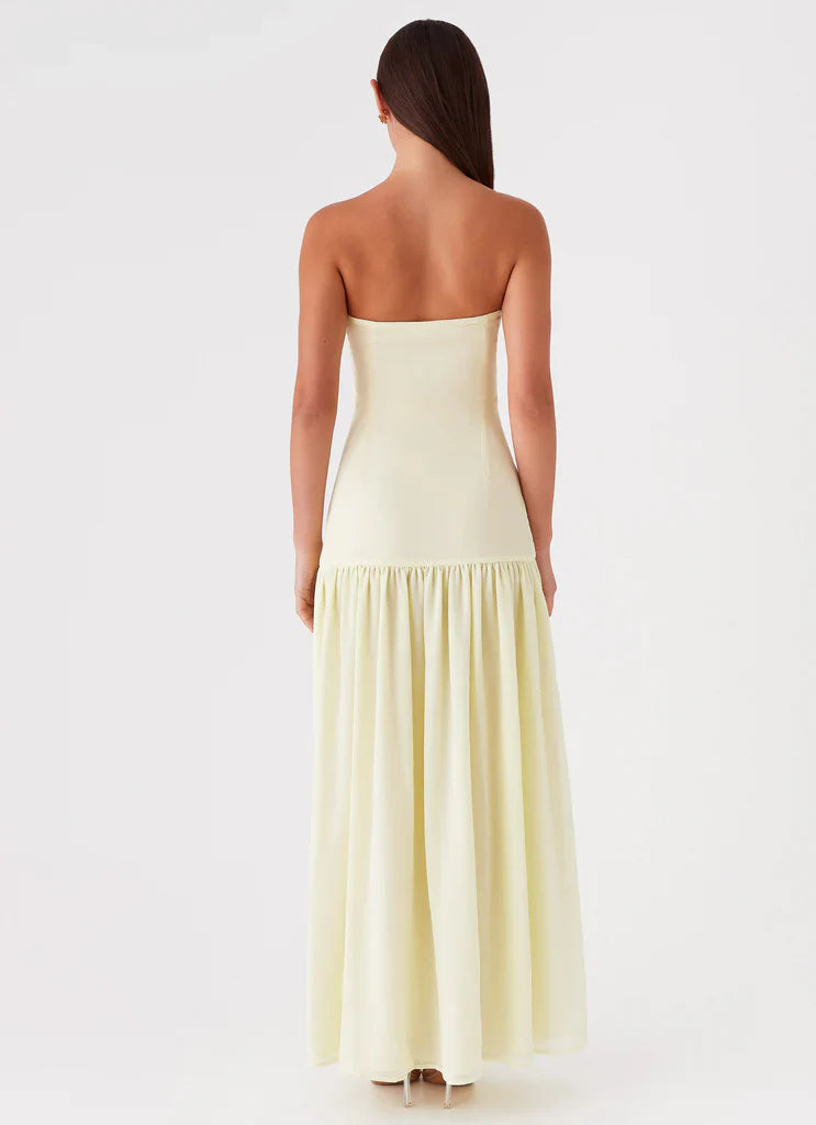 Marlowe & Co | Nyla Strapless Maxi Dress