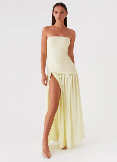 Marlowe & Co | Nyla Strapless Maxi Dress