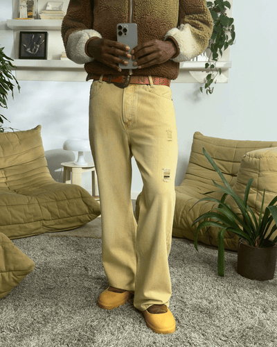 Onalya™ |Red Bootcut Trousers