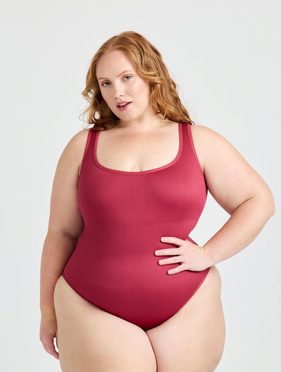 Marlowe & Co | Ribbed Snatched Shapewear Bodysuit