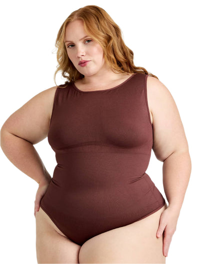 Marlowe & Co | Round Neck Thong Bodysuit