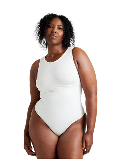 Marlowe & Co | Round Neck Thong Bodysuit
