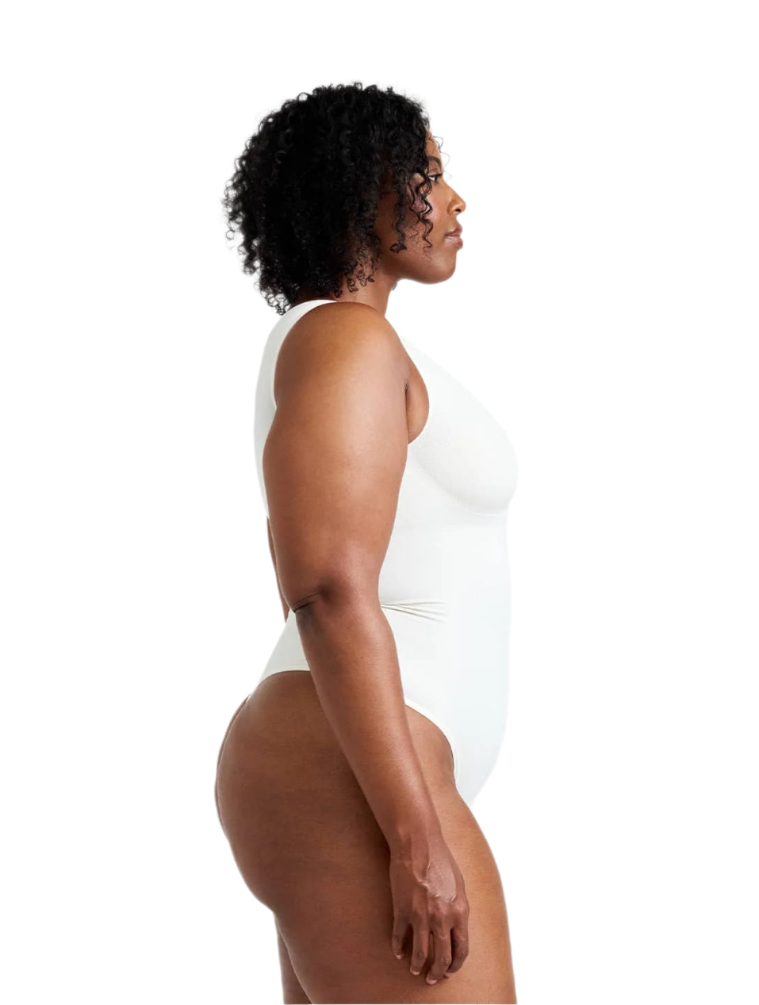 Marlowe & Co | Round Neck Thong Bodysuit