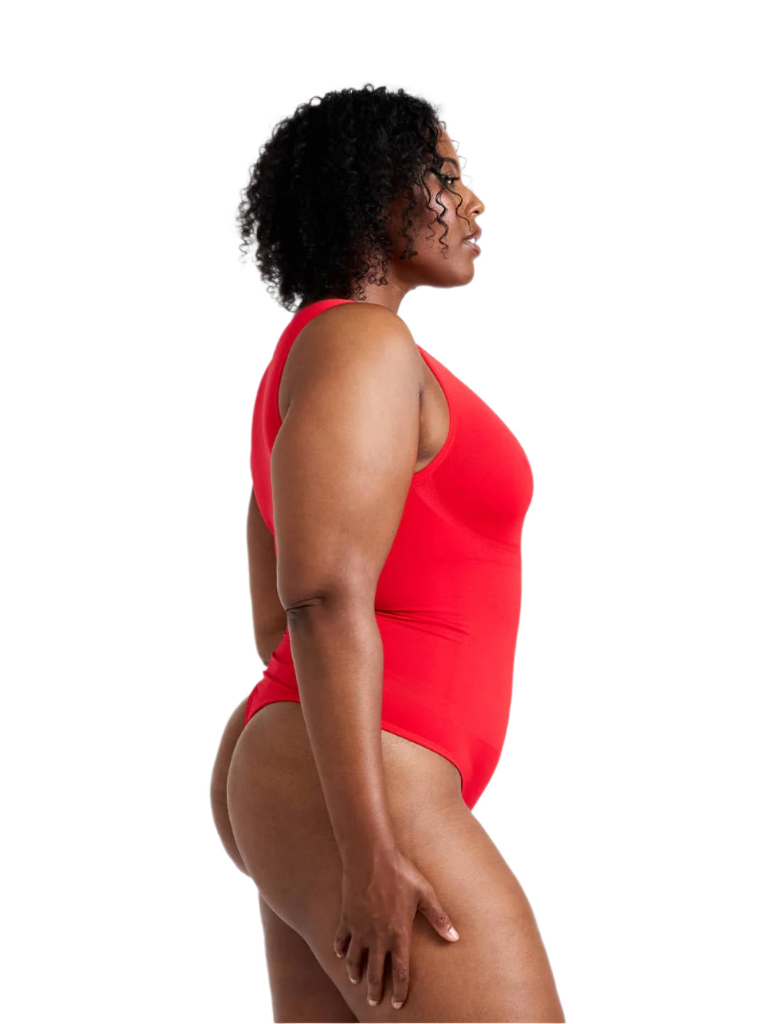 Marlowe & Co | Round Neck Thong Bodysuit