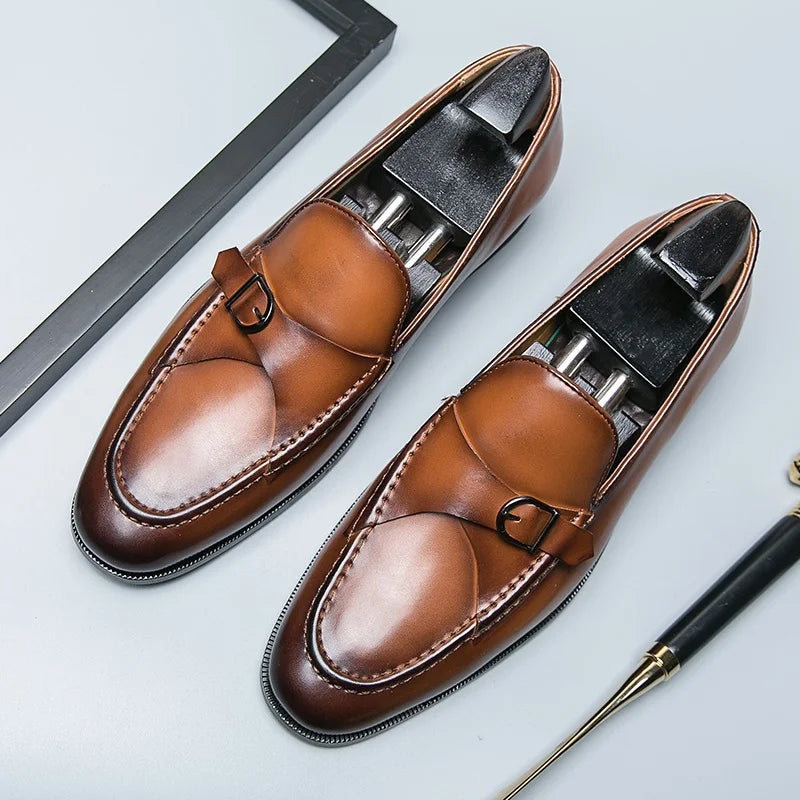 Craig | Elegant Buckle Loafers for Men