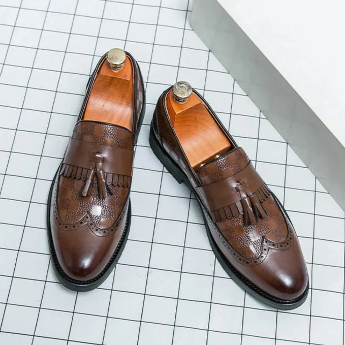 Marlowe & Co | Elixor Genuine Leather Loafers
