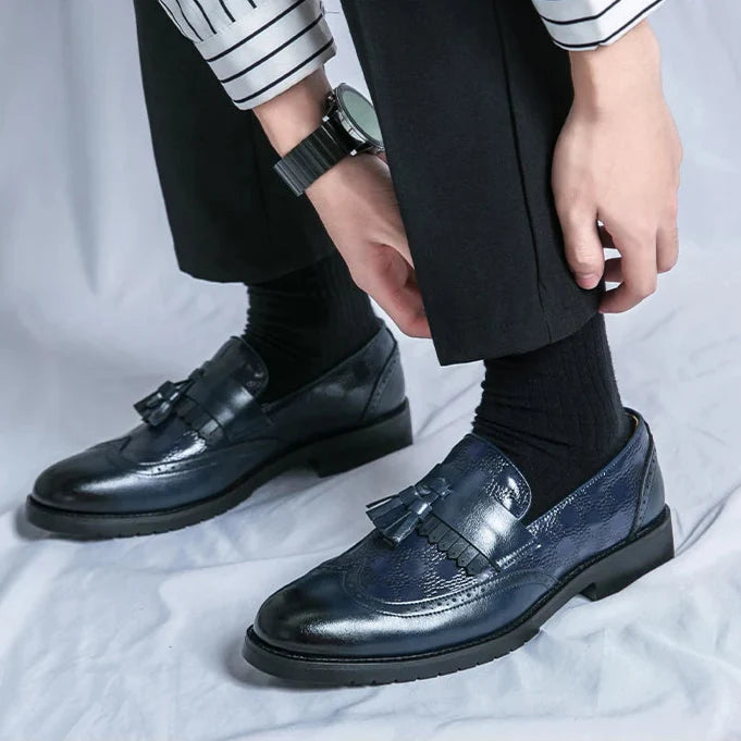 Marlowe & Co | Elixor Genuine Leather Loafers