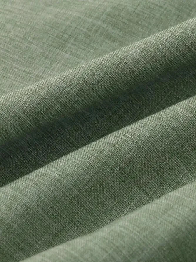Premium Linen Short-Sleeve Shirt