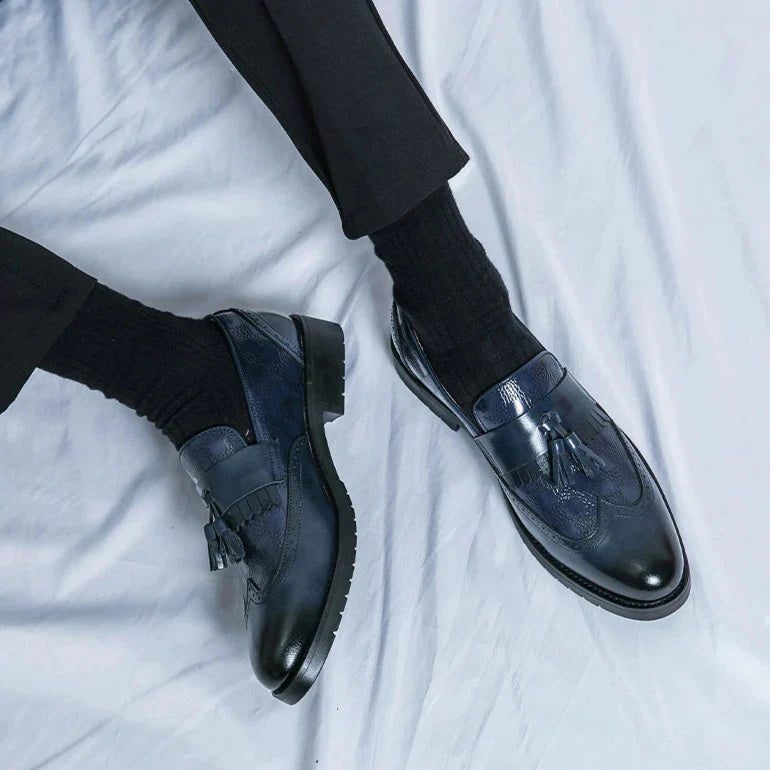 Marlowe & Co | Elixor Genuine Leather Loafers