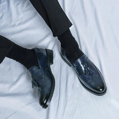 Marlowe & Co | Elixor Genuine Leather Loafers
