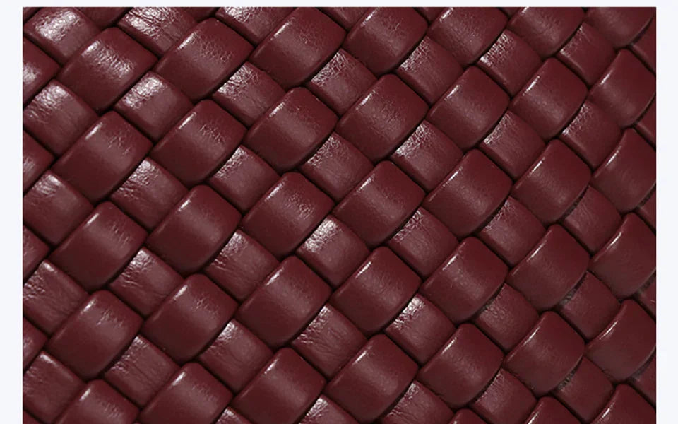 ASTRID™ | Elegant Leather Bag with Gold Accents