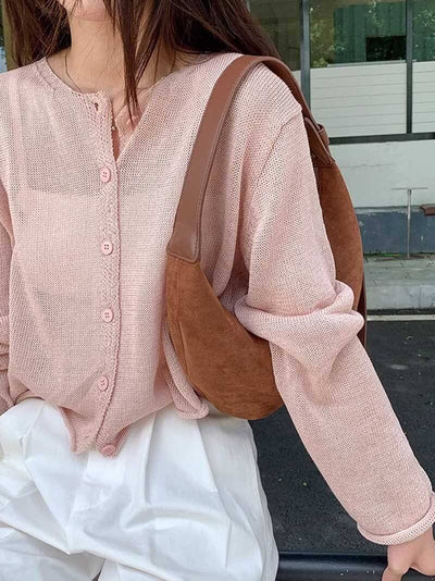 Lydia Suede Bag