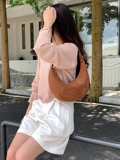 Lydia Suede Bag