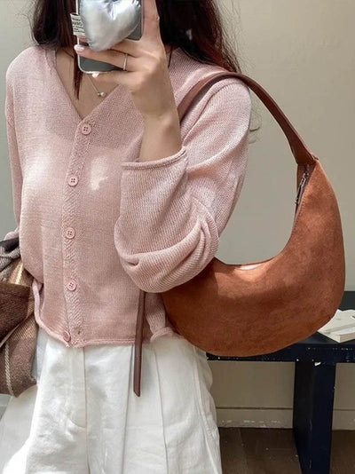 Lydia Suede Bag