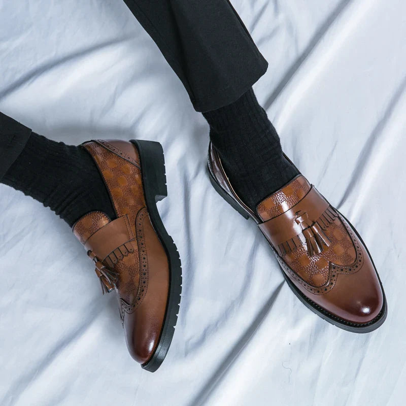 Marlowe & Co | Elixor Genuine Leather Loafers