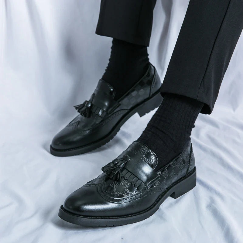 Marlowe & Co | Elixor Genuine Leather Loafers