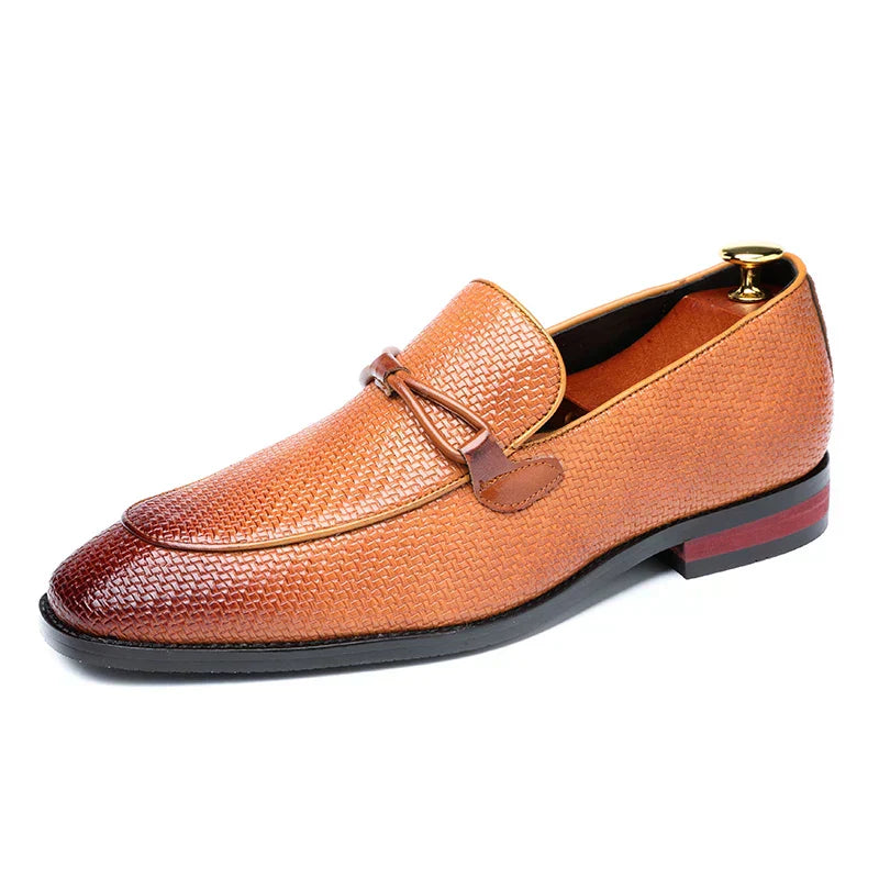Jeffrey | Stylish Woven Loafers for Men