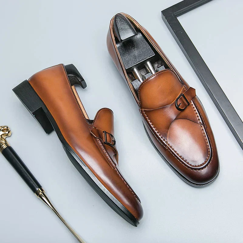 Craig | Elegant Buckle Loafers for Men