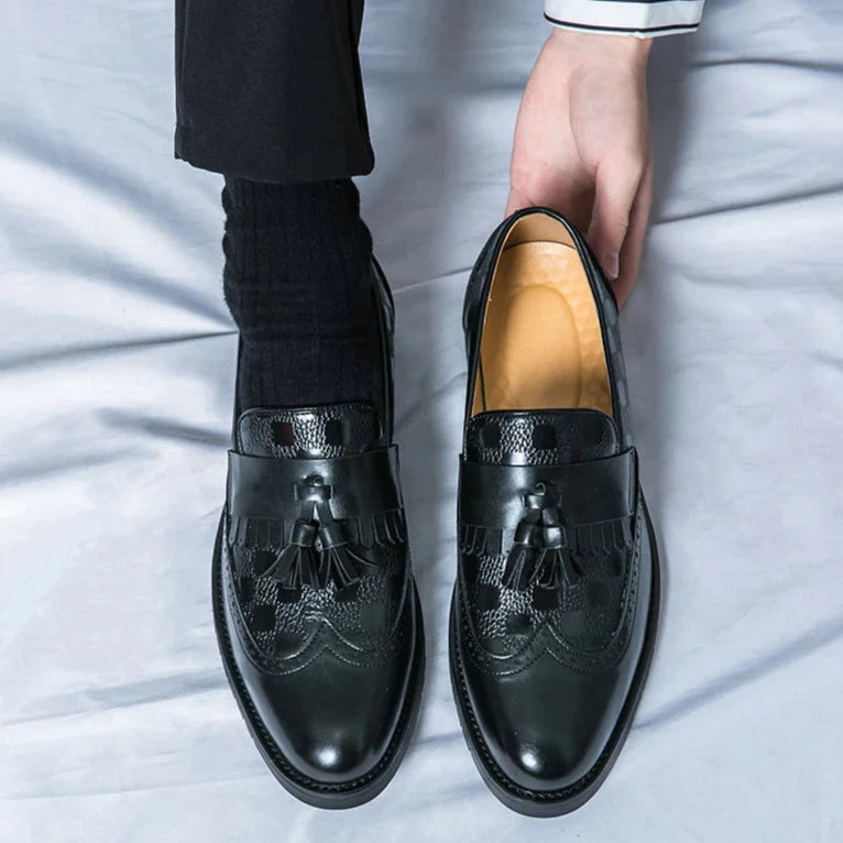 Marlowe & Co | Elixor Genuine Leather Loafers