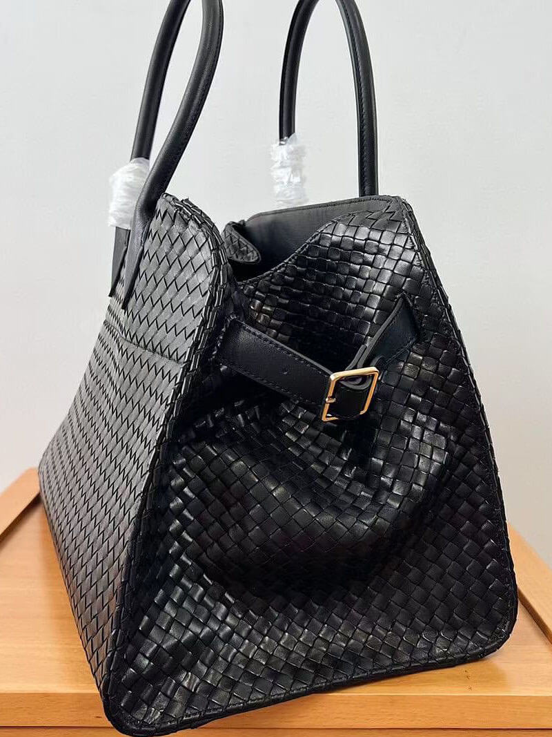 Henna Woven Shopper Bag