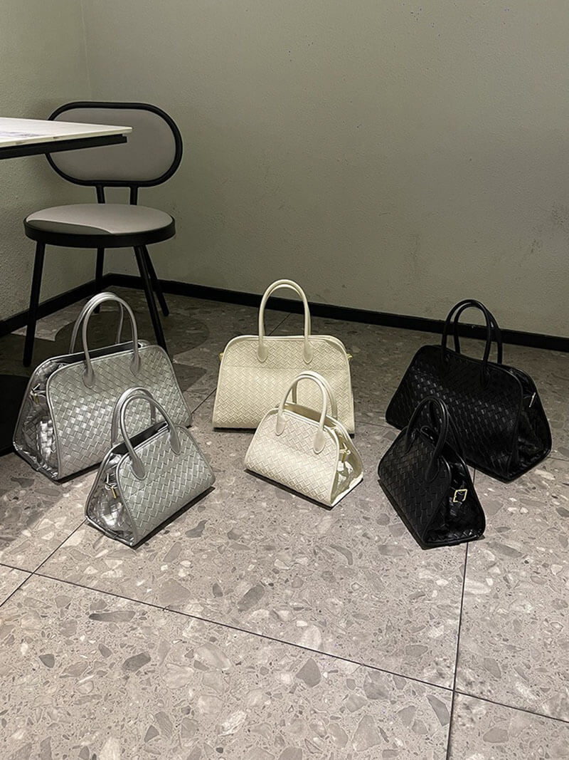 Henna Woven Shopper Bag