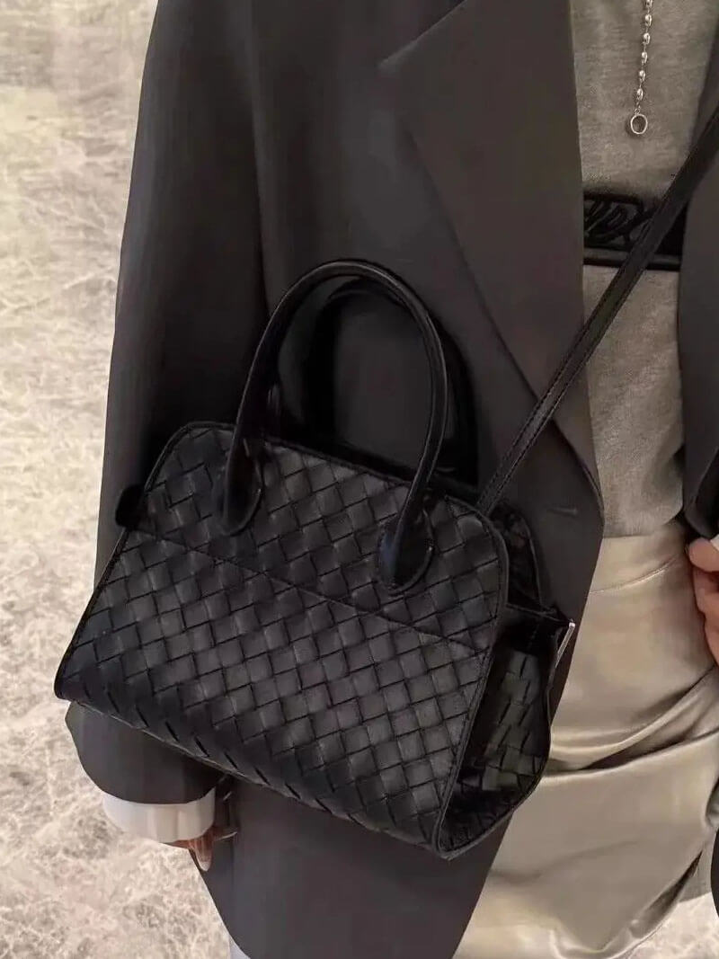 Henna Woven Shopper Bag