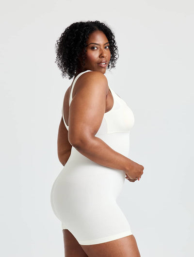 Marlowe & Co | Square Neck Shapewear Jumpsuit