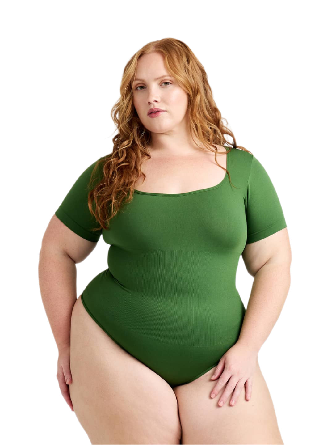 Marlowe & Co | Square Neck Thong Bodysuit