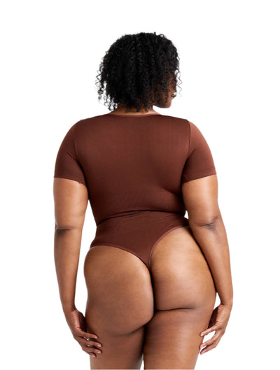 Marlowe & Co | Square Neck Thong Bodysuit