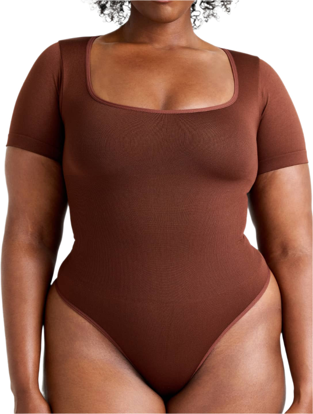 Marlowe & Co | Square Neck Thong Bodysuit