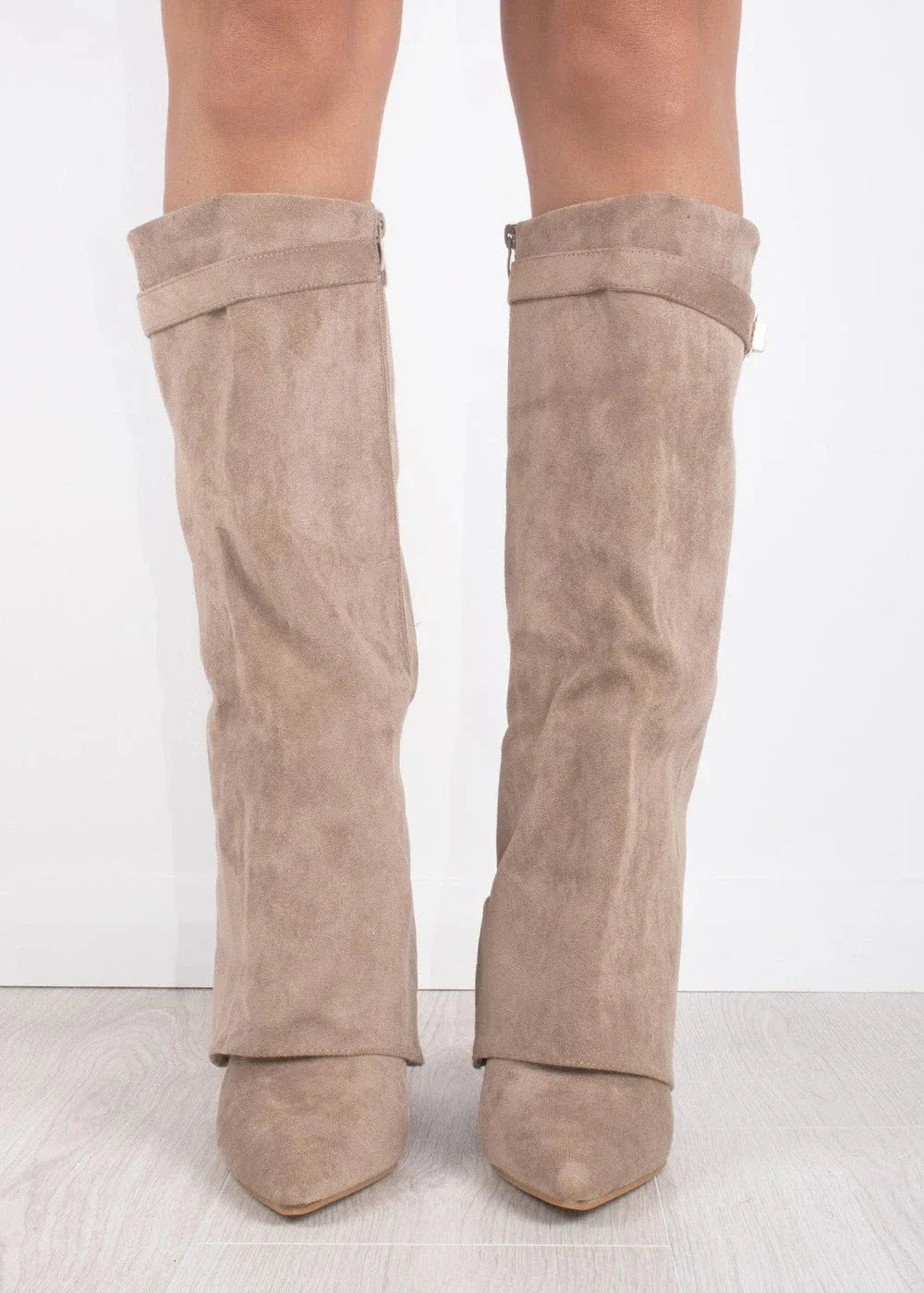 Polly | Suede knee high boots