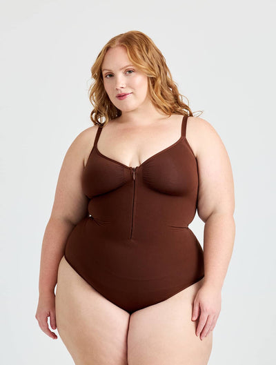 Marlowe & Co | The Zip & Shape Bodysuit