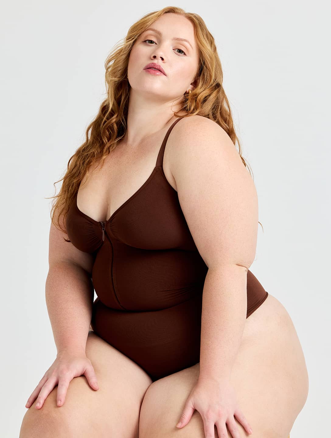 Marlowe & Co | The Zip & Shape Bodysuit