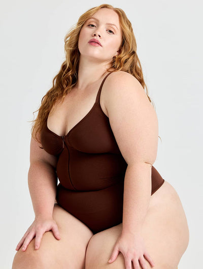 Marlowe & Co | The Zip & Shape Bodysuit