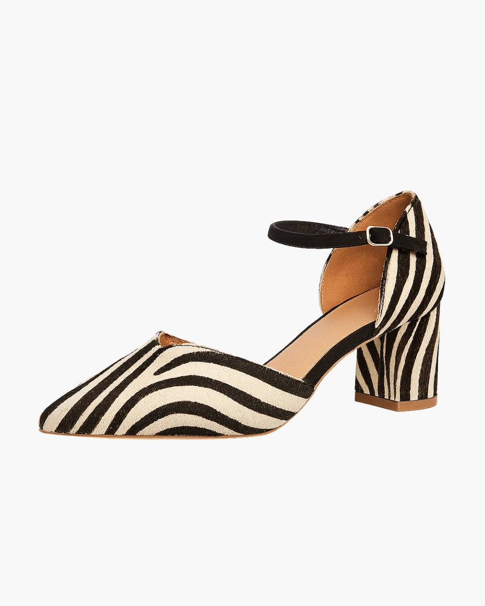 Tovira - Pointed Toe Block Heel Sandals