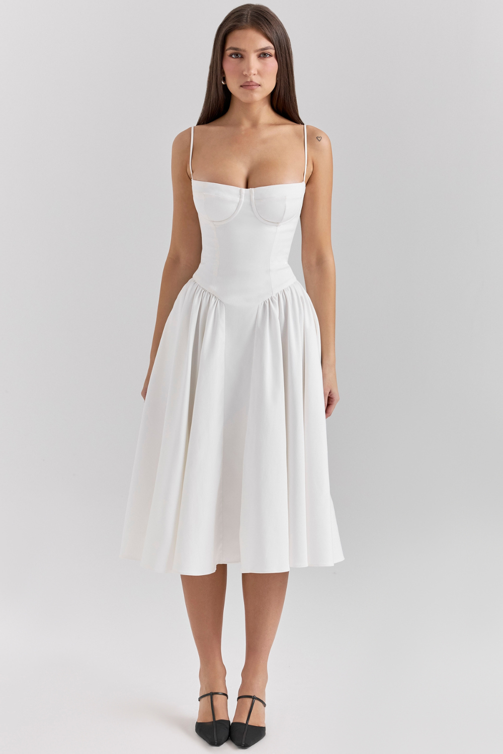 Marlowe & Co | Celine Corset Midi Dress