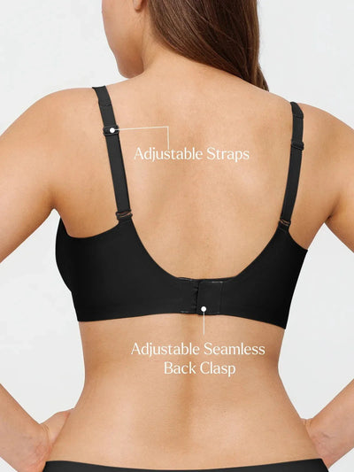 Marlowe & Co | Jelly Seamless Wireless Comfort Plunge Bra