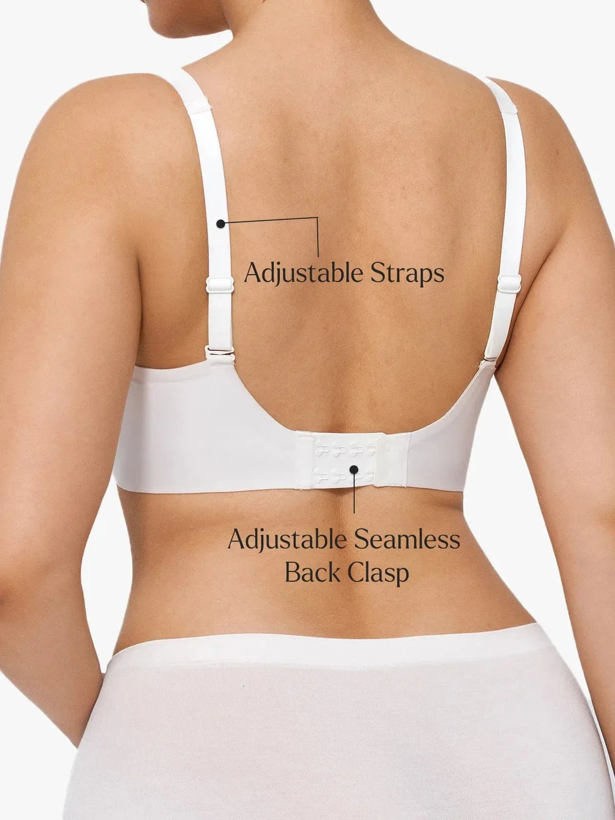 Marlowe & Co | Jelly Seamless Wireless Comfort Plunge Bra