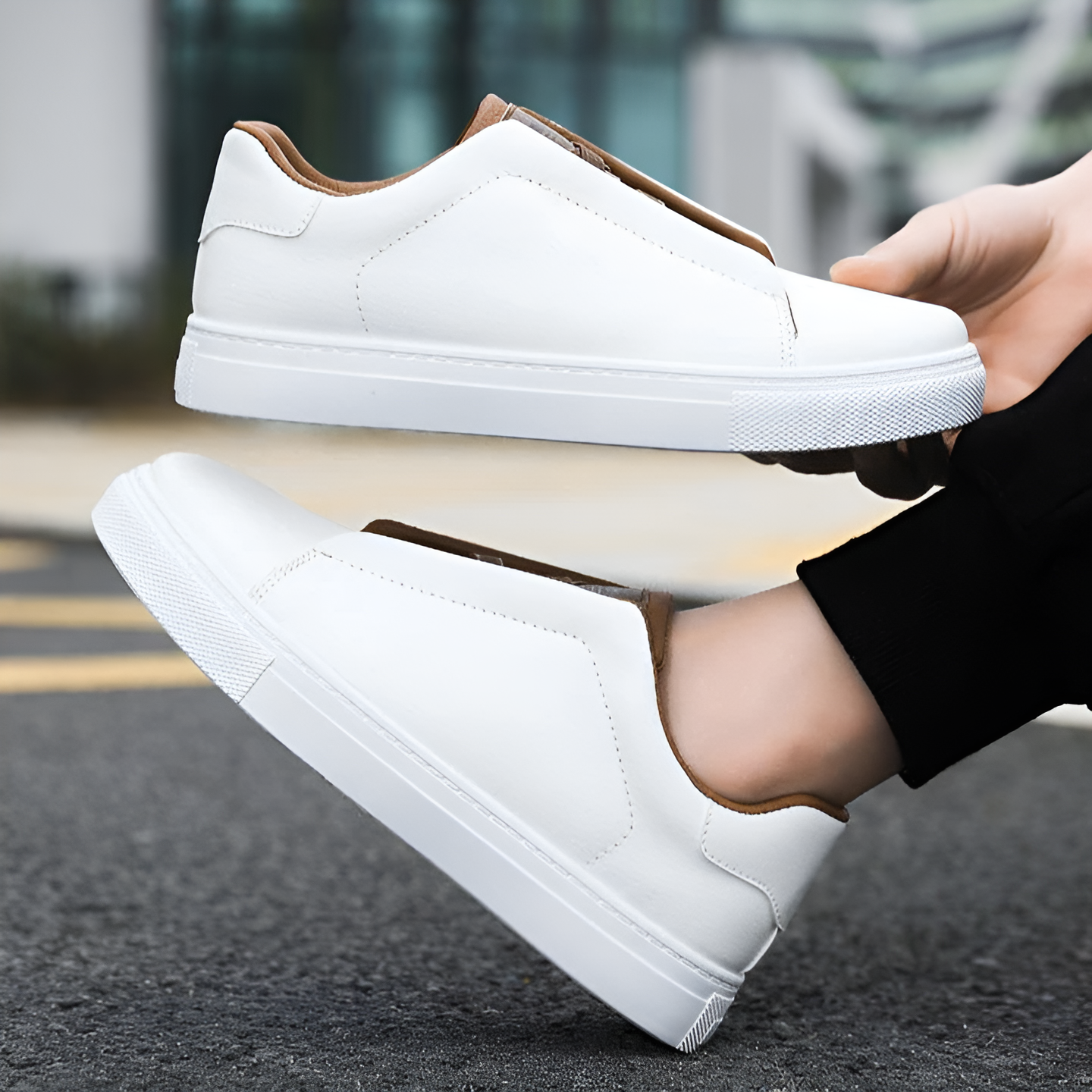 Andrew | Stylish Casual Slip Sneakers