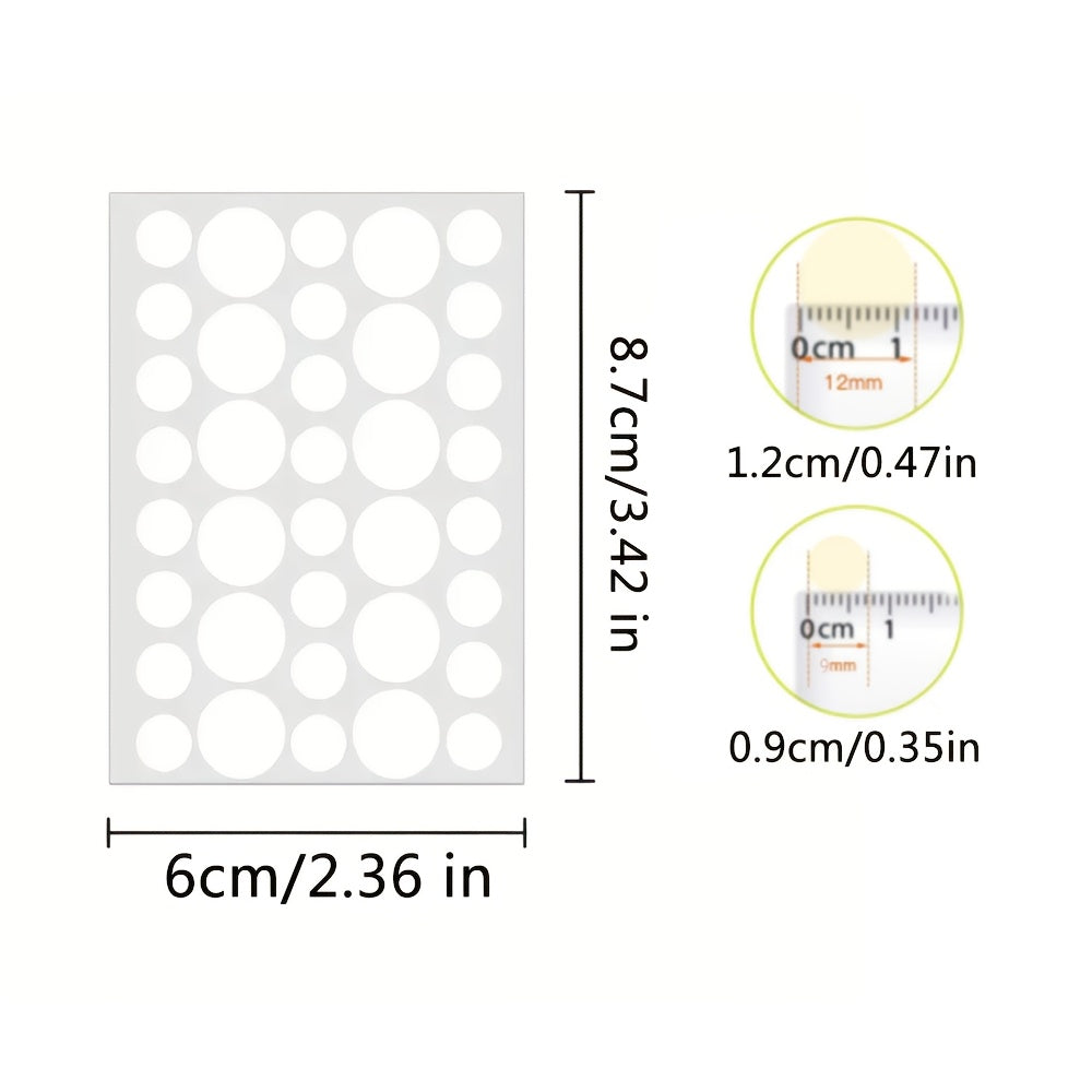 72/108/180 stuks Acne Patches - Zachte en niet-irriterende pleisters voor het bedekken van puistjes en onzuiverheden - Onzichtbare pleister voor gezichtsverzorging
