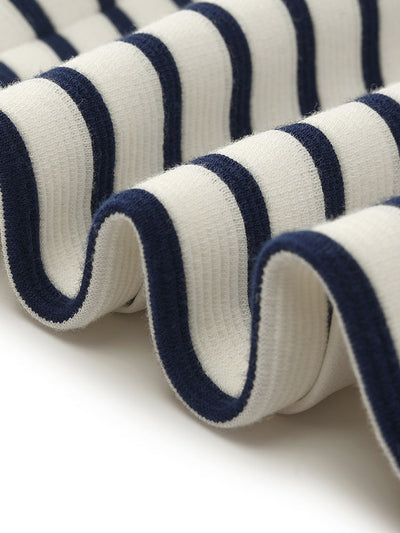 Valmere™ | Striped Cotton Crop Jacket