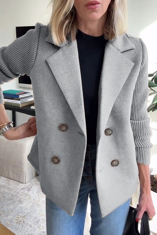 Amora | Elegant Knit Blazer
