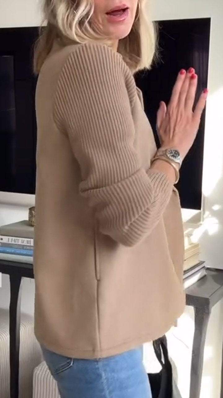 Amora | Elegant Knit Blazer