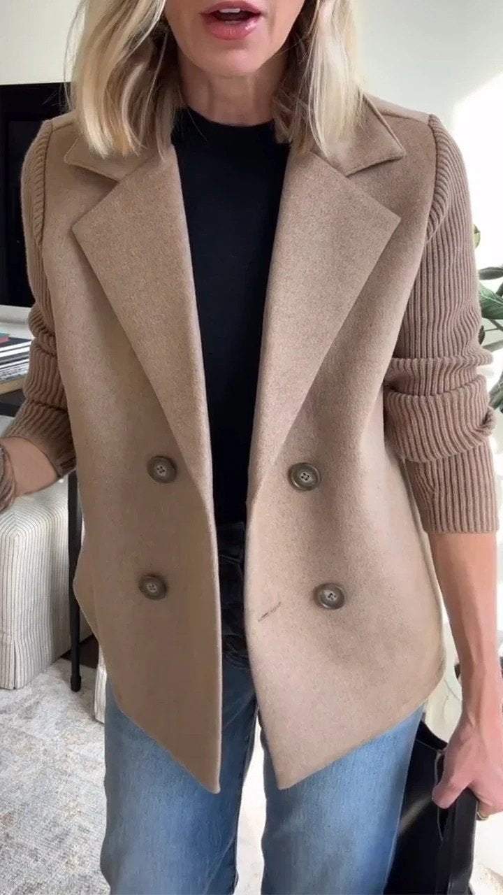 Amora | Elegant Knit Blazer
