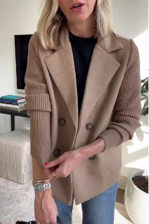 Amora | Elegant Knit Blazer