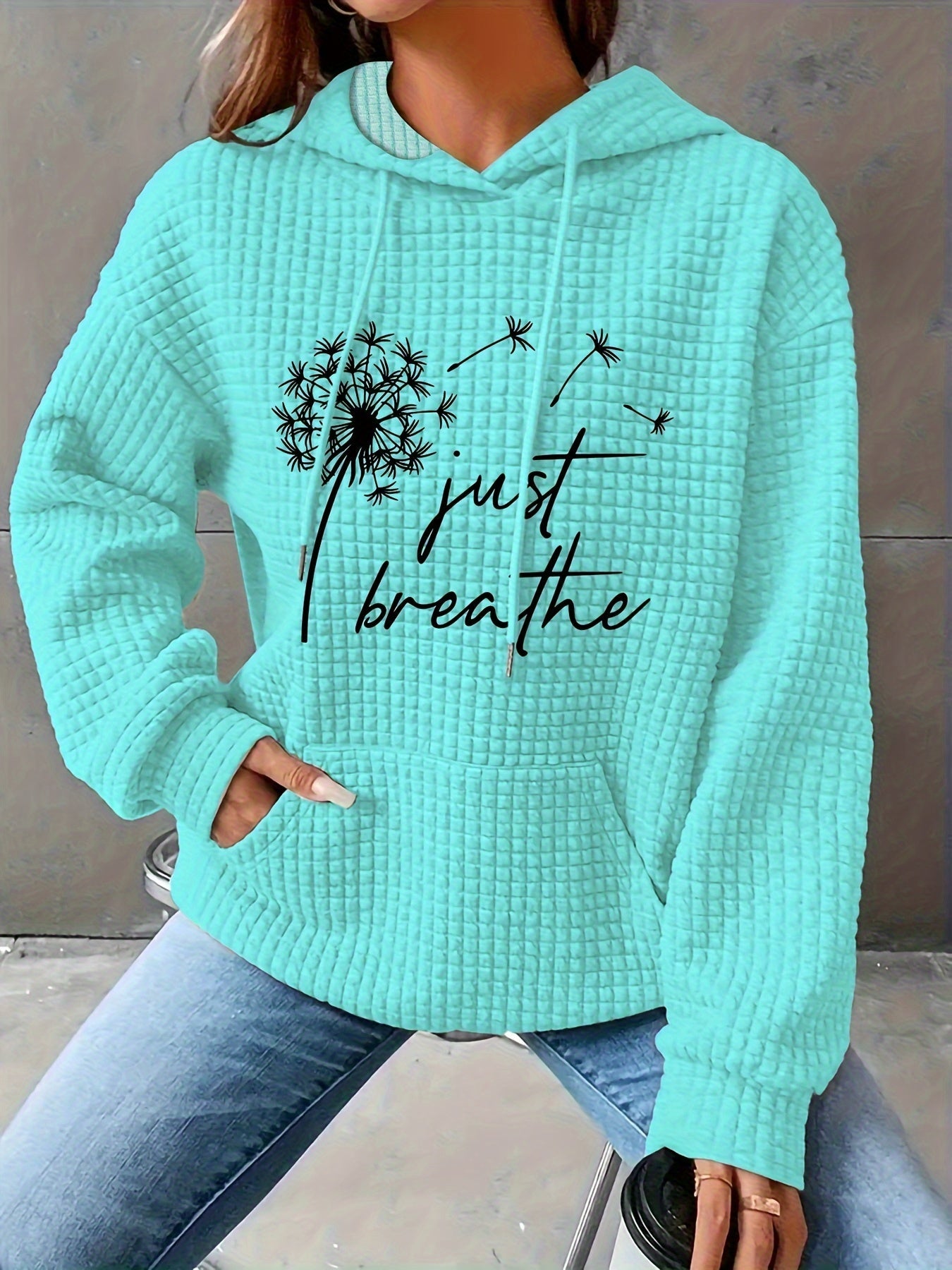 Lykke™ | Just Breathe Textured Hoodie