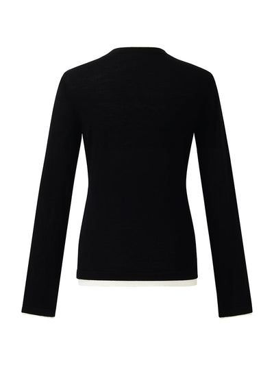 Valmere™ | Washable Wool Knit Top for Easy Care