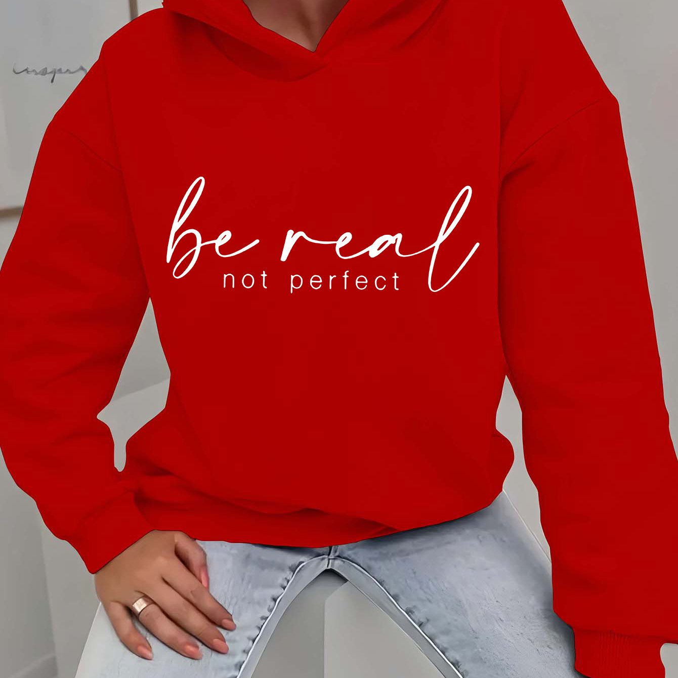 Ida™ | Be Real Hoodie with Statement